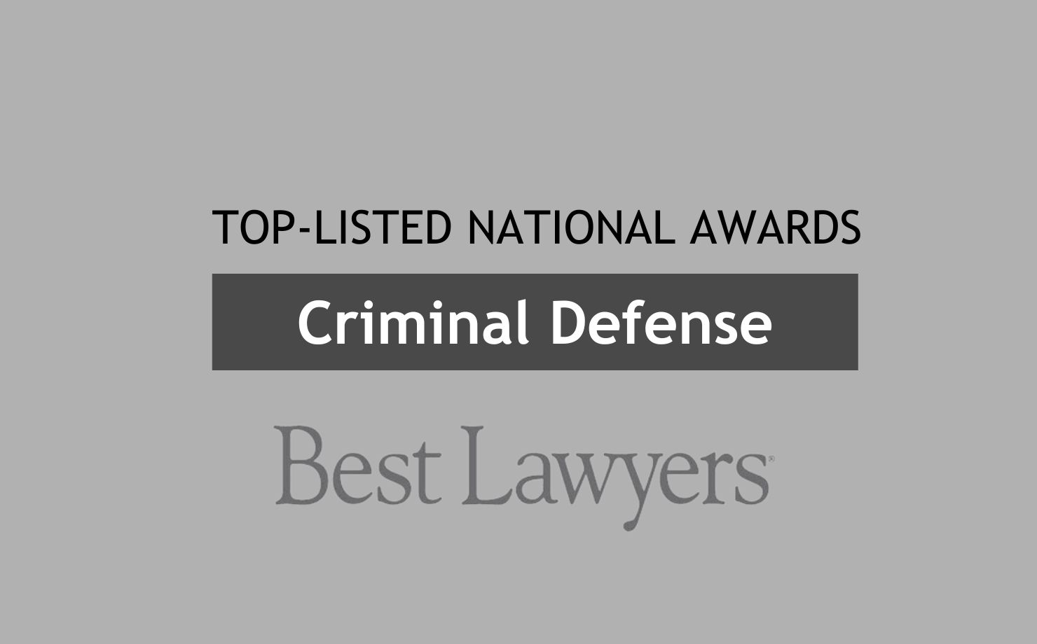 VB Partners – TOP-LISTED national awards: CRIMINAL DEFENSE by Best Lawyers 2021 - VB Partners